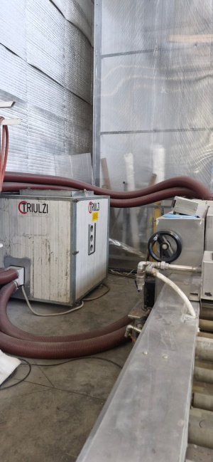 Горизонтально моечно сушильную машину