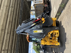 Экскаватор-погрузчик SHANMON 388H мосты CARRARO, гидромолот 2024г