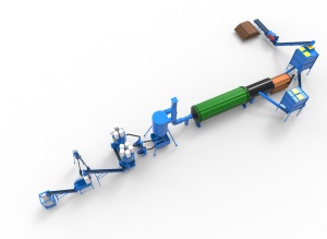 Линия гранулирования древесного опила (пеллет)