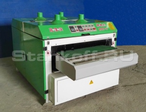 Рельефно-шлифовальный станок с 4 лепестковыми барабанами DT 1300-4