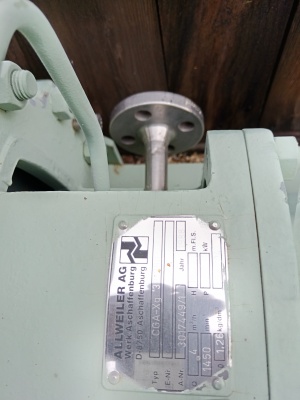 Нефтяной насос ALLWEILER CGA-Xg 32-250 с хранения