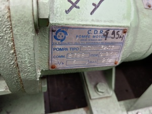 Нефтяной насос C.D.R. TMM 32.13 с хранения