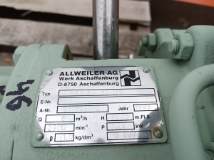 Нефтяной насос ALLWEILER CGA-Xg 32-125с хранения