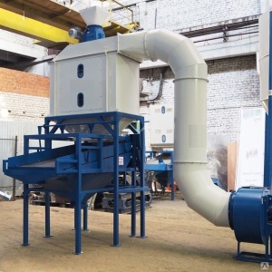 Охладительная колонна гранул