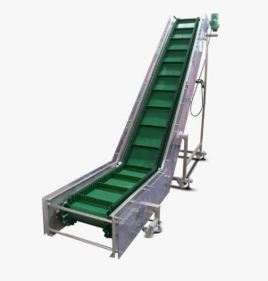 Ленточный скребковый транспортер L-образный