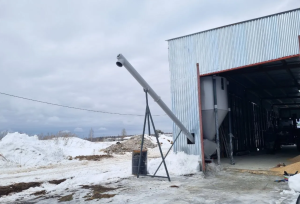 Загрузчик зерна шнековый