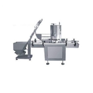 Автоматическую вакуумную укупорочную машину с элеватором для крышек BPM