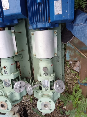 Нефтяной насос ALLWEILER CGA-Xg 32-160 с хранения