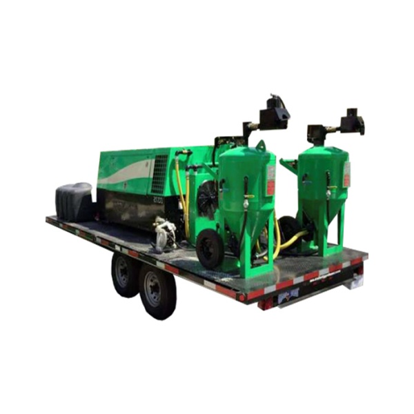 Мобильную установку беспылевой очистки DB500