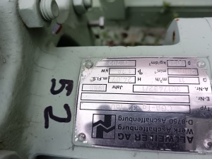 Нефтяной насос ALLWEILER CGA-Tg 32-160 с хранения