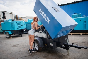 Дизельный компрессор Atlas Copco 5 м3