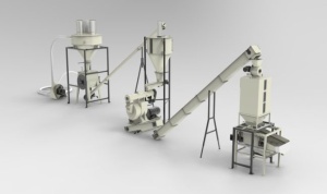 Линия приготовления гранулированных комбикормов высокой однородности