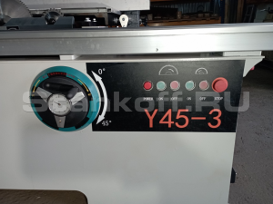 Форматно-раскроечный станок с роликовой кареткой и наклоном пильного узла Y45-3