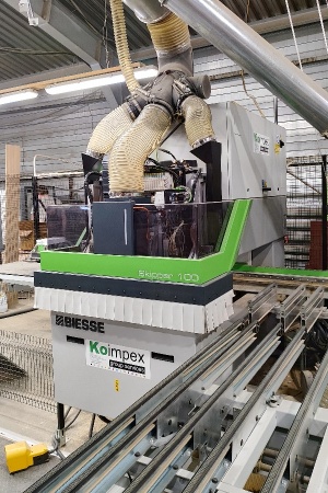 Сверлильно-присадочный станок с ЧПУ Skipper 100L в отличном состоянии