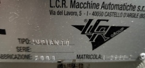 Резательно-рилевочный станок для изготовления гофрокоробов LCR Quark 1800 в хорошем состоянии