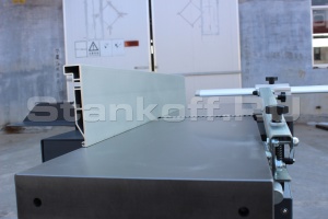 Фуговально-рейсмусовый станок со сверлильно-пазовальной приставкой и шейперным валом SICAR 400C(D) Spiral