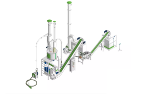 Линия гранулирования лузги, пивной барды