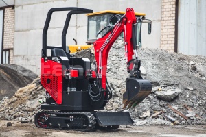 Полноповоротный мини-экскаватор RED RBX-15