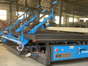 Стол резки стекла с загрузчиком