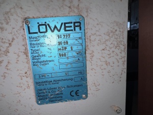 Пресс на мини-шип Lower MZP 1 с комплектующими