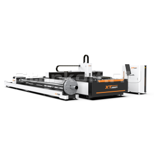 Оптоволоконный лазер для листов и труб со сменным столом XTC-1530ET/6000 Raycus/Reci