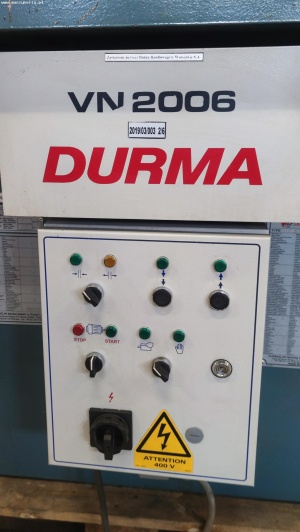 Гидравлический угловысечной станок DURMA VN 2006