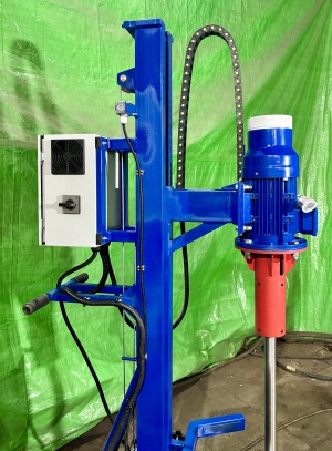 Мобильный диссольвер 4 кВт