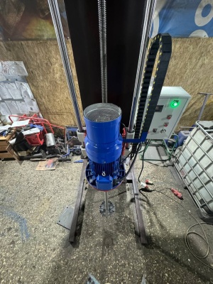 Промышленный диссольвер в взрывозащищённом исполнении 11 кВт