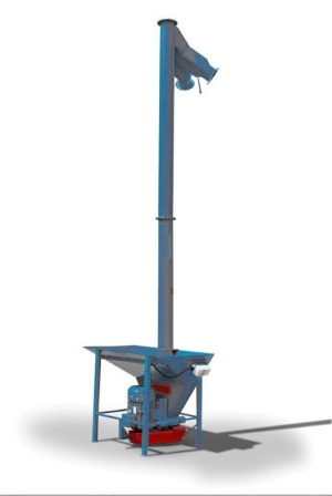 Вертикальный шнековый транспортер