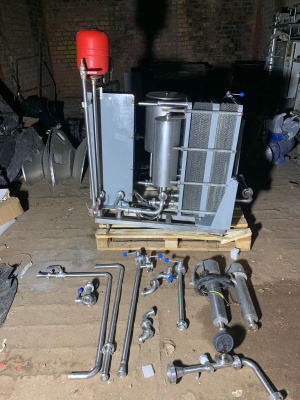 Пастеризатор молочно роторного типа: ПМР-02вт с сепаратором Ж5-осцп-1