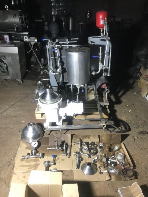 Пастеризатор молочно роторного типа: ПМР-02вт с сепаратором Ж5-осцп-1