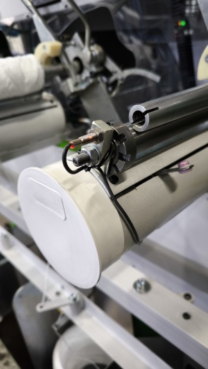 Полуавтоматическая перемоточная машина