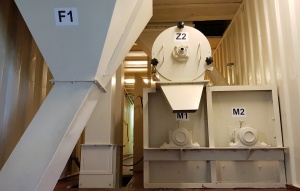 Линия по упаковке, перепаковке, очистке сухих молочных продуктов, а также по производству смесей из сухих молочных продуктов