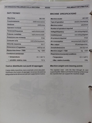 Машина групповой упаковки MS500