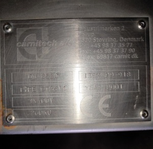 Филетировочная машина Carnitech CT2611