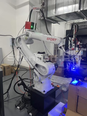 Роботизированный комплекс лазерной сварки металла ROBOT XTW-3000/Raycus
