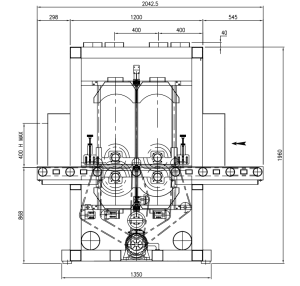 Шлифовальный станок для окон в сборе Quick Wood TUD 6-1600