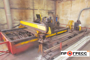 Портальный станок плазменной резки с ЧПУ