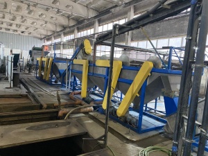 Линия переработки и мойки отходов ПЭ, ПП (пленочные, твердые) 700 кг/ч