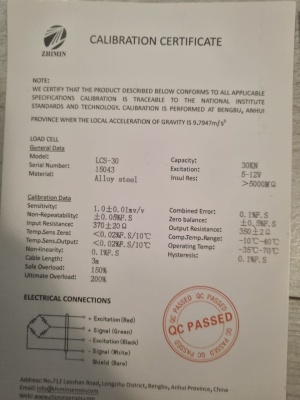 Датчики силы LCS от 1 до 50 тонн