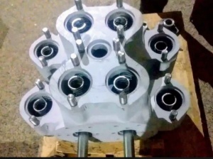 Гидравлические блоки буровых насосов НБ-32 НБ-50 НБ32.02.000 Блок цилиндров НБ32.02.101