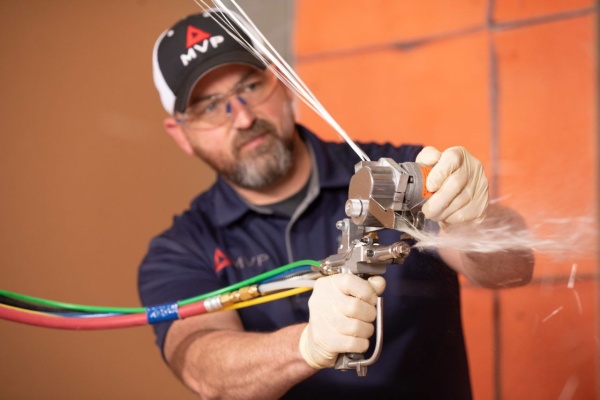 Оборудование для напыления стеклопластика MVP