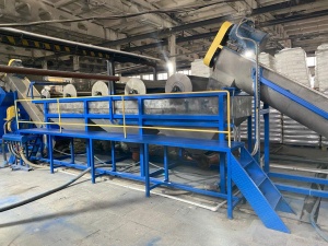 Линия переработки и мойки отходов ПЭ, ПП (пленочные, твердые) 700 кг/ч