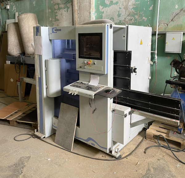 Сверлильно-присадочный станок с ЧПУ WEEKE OPTIMAT BHX 050