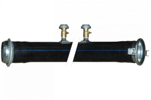 Коллектор ст. 11,8 мм, 6м., Ду 150мм, БРС Ду 150 (M+F) с упл. кольцом, с ш. кр, с БРС Ду 50 сф (F)