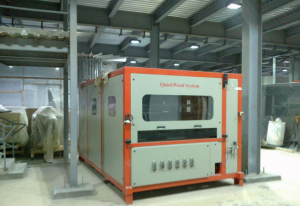 Шлифовальный станок для окон в сборе Quick Wood TUD 6-1600