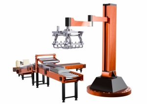 Оборудование для укладки мешков на поддоны