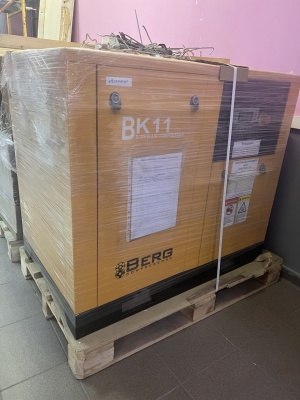 Винтовой компрессор berg BK-11 с ресивером