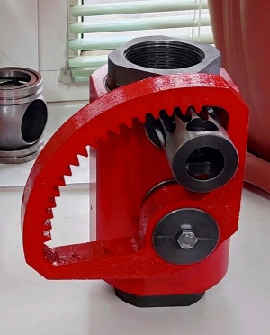 Кран шаровый запорный АФНИ 25х70 МПа АФНИ.306121.011 ОФСП.306121.011 АСК 25.70.000-01 СИН110.000