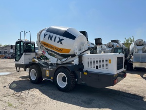 Бетоносмеситель с самозагрузкой YNIX QGMC7000 (28 м3/час)